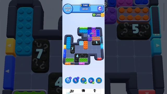 color block jam 854 уровень