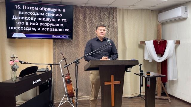 Проповедь:"Оставляя старое по средствам нового" Илья Петров