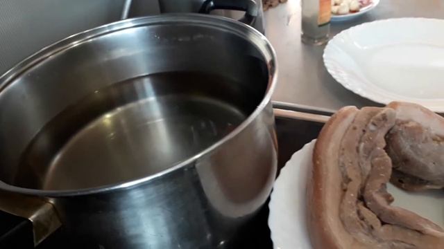 Самая вкусная и правильная грудинка вареная в пакете! Рецепт.