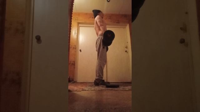 Оттачиваю технику становой тяги