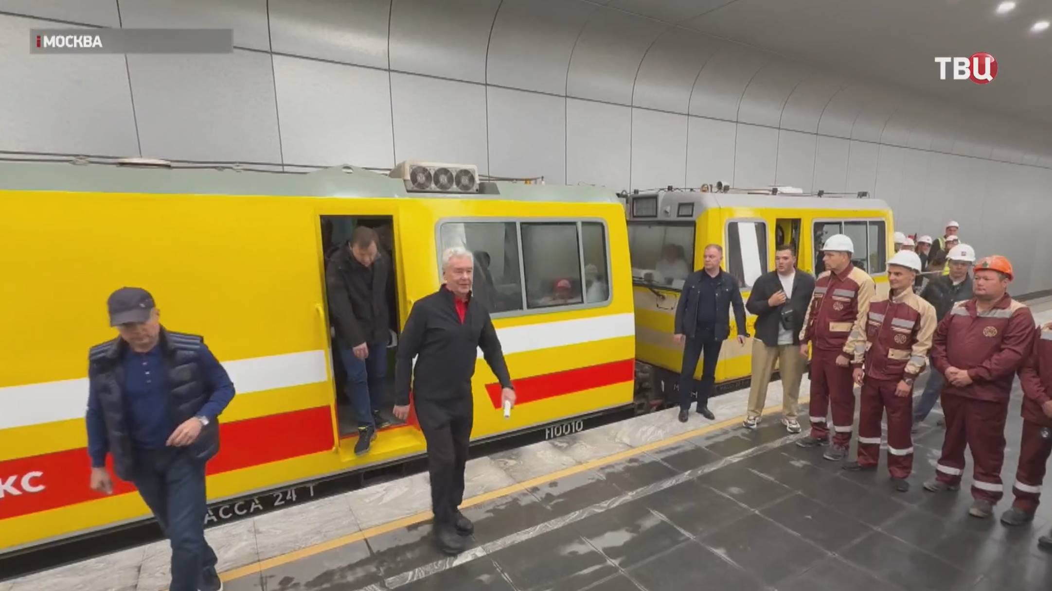 В Москве провели технический пуск нового участка Троицкой линии метро / События на ТВЦ