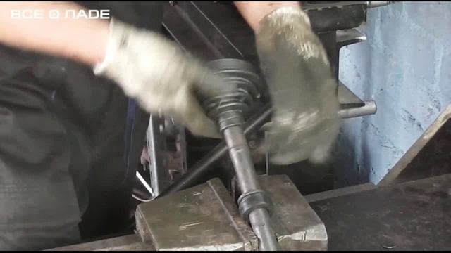 4. Замена наружного ШРУСа и пыльника ШРУСа