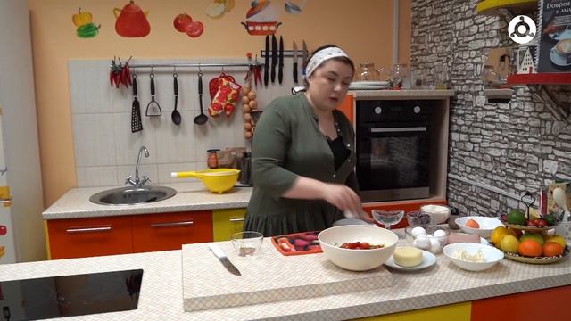 Утреннее меню. Готовим "Хрустящий салат".
