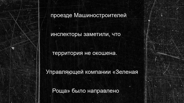 УК обязали окосить дворовую территорию на проезде Машиностроителей в Рязани
