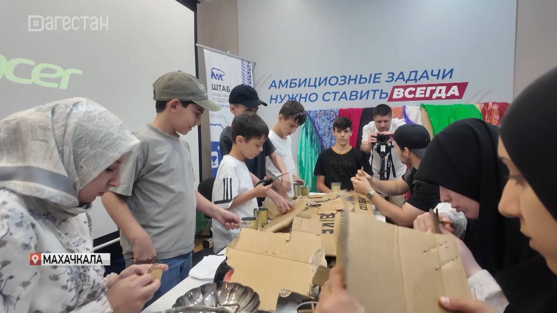 В Махачкале прошла акция   «Окопная свеча»