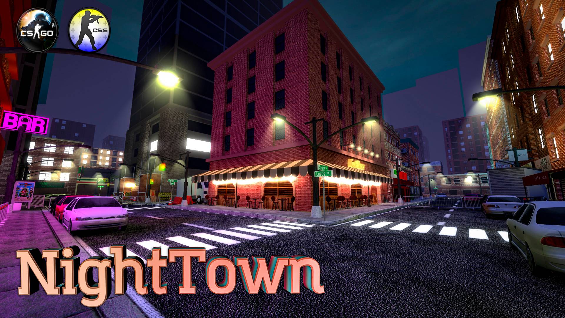 NightTown (de_nighttown) for CS:GO & CS:S