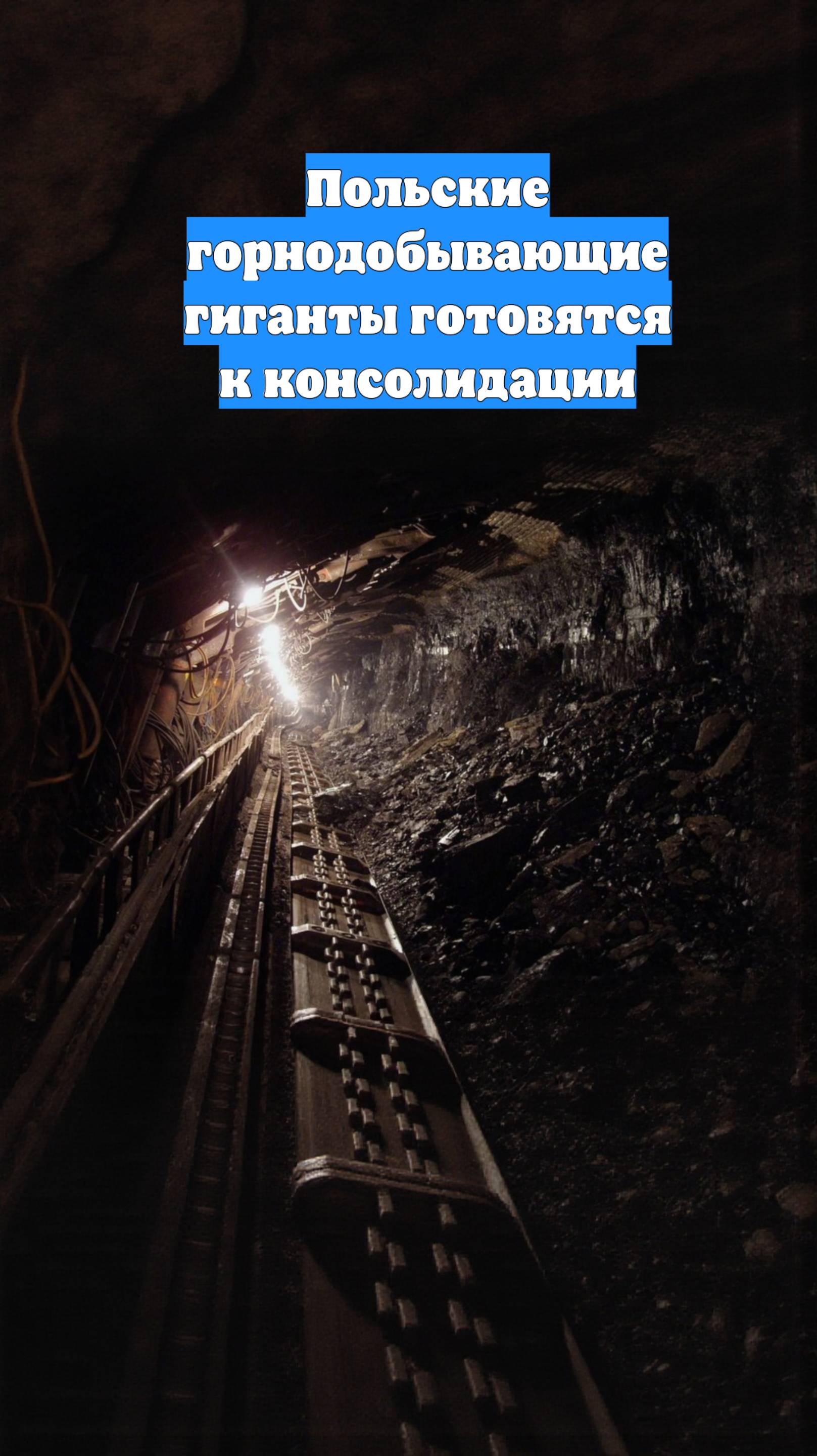 Польские горнодобывающие гиганты готовятся к консолидации