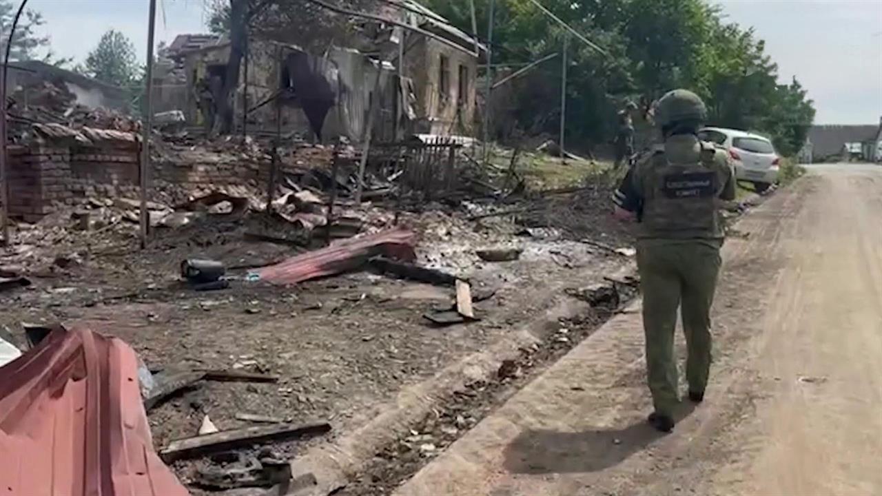 В Курском приграничье устанавливают всех участников террористической цепочки
