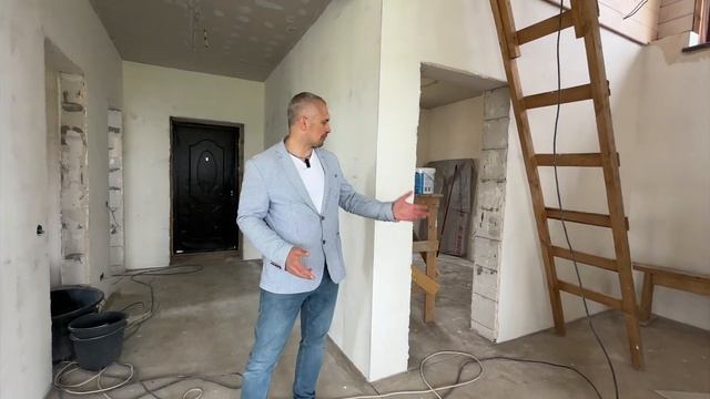 Комбинированный дом Шале. Обзор проекта.