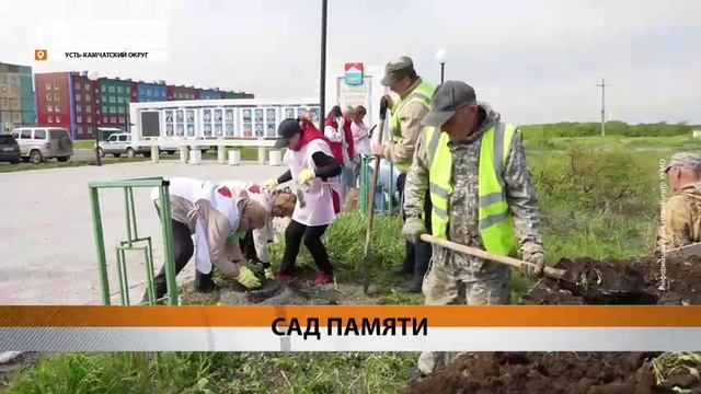 МЕЖДУНАРОДНАЯ АКЦИЯ «САД ПАМЯТИ» ПРОШЛА В УСТЬ-КАМЧАТСКОМ ОКРУГЕ • НОВОСТИ КАМЧАТКИ