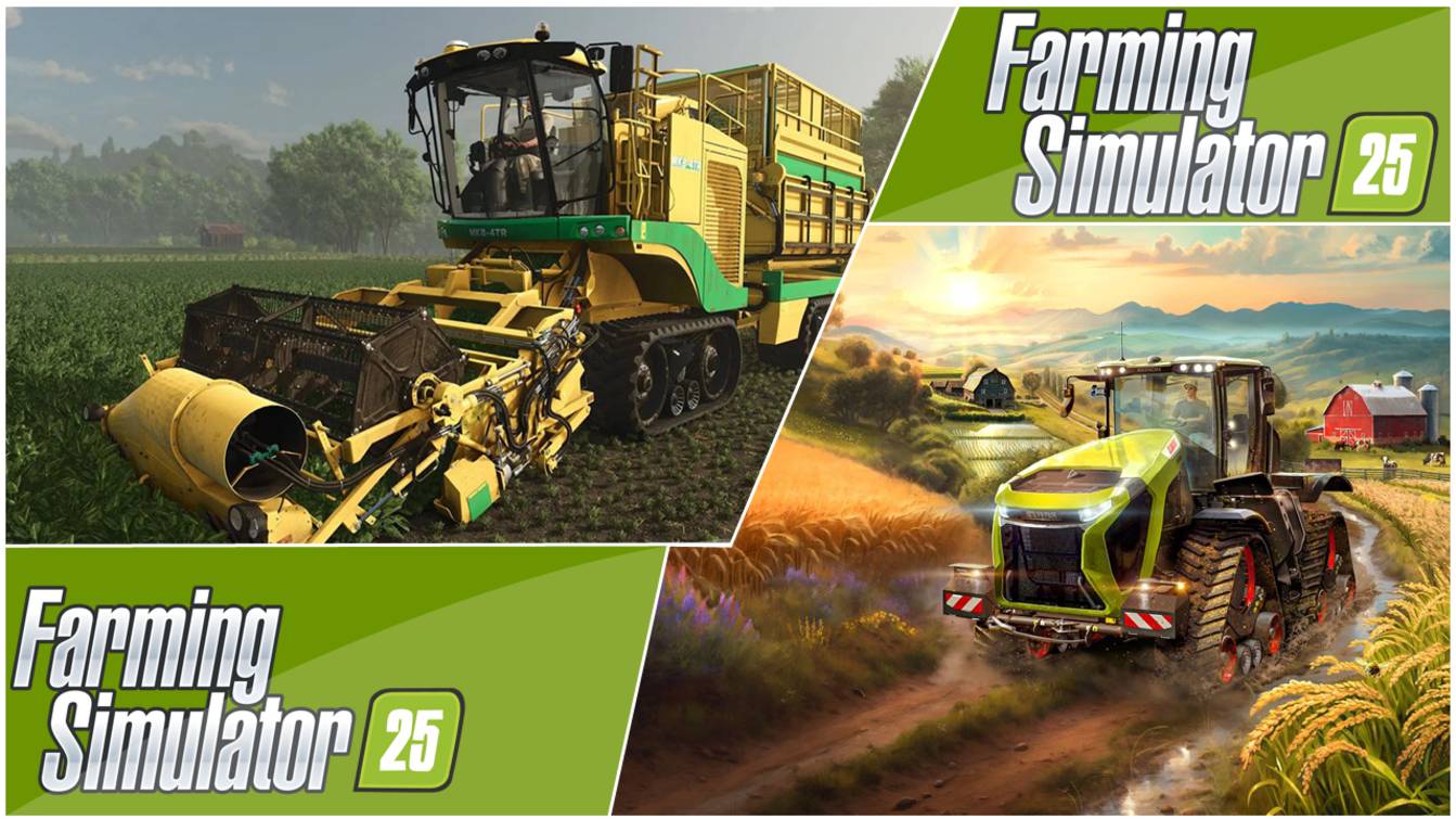 Стрим  по    Farming Simulator 25.