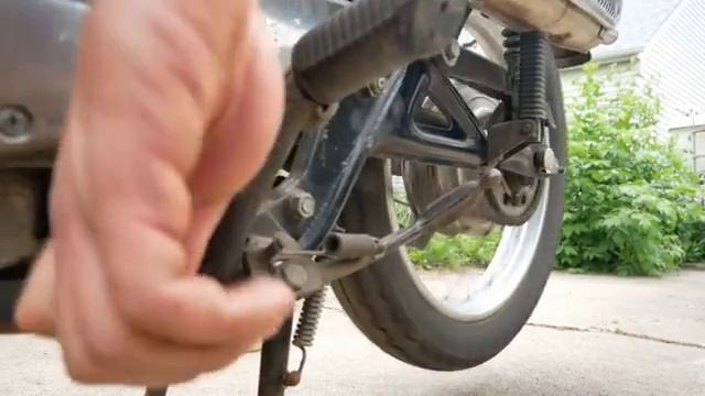 Реставрация старого мотоцикла HONDA CL450 часть 7