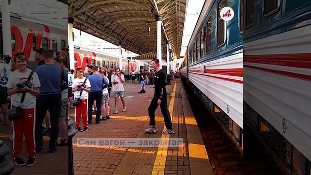 8 суток в пути и ни одного туриста: В Красноярск прибыл поезд из Северной Кореи