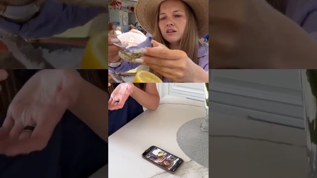 Как правильно есть устрицы