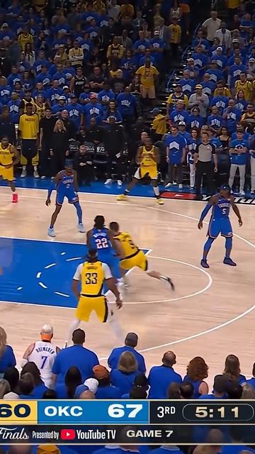 TJ McConnell is not afraid of the bright Game 7 lights!