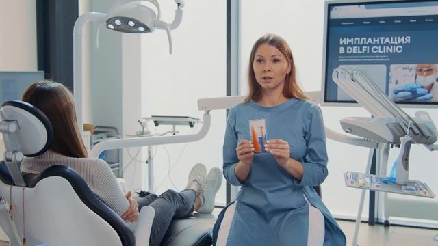 Гигиена при лечении на брекетах | DELFI CLINIC
