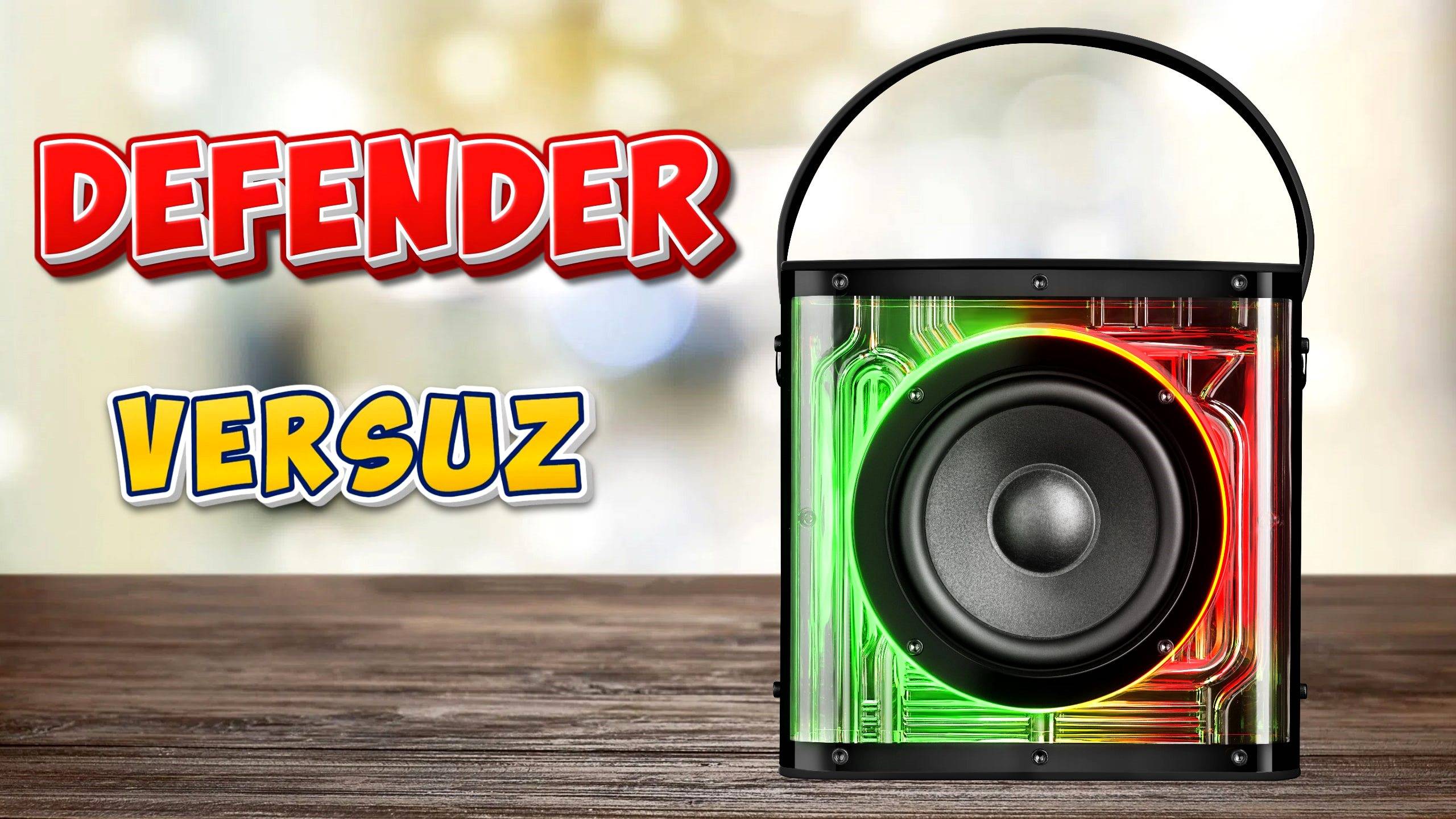 Defender Versuz Портативная караоке система с 2 микрофонами
