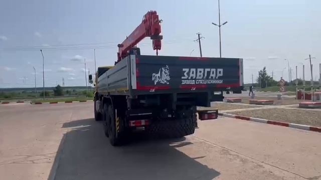 КАМАЗ 43118 с KANGLIM 2056. Отгрузка нашему покупателю из г. Барнаул от 20.06.2025