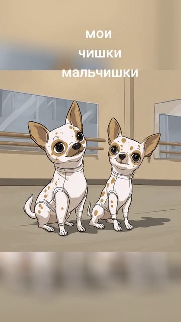 Мои чишки мальчишки из нейросети