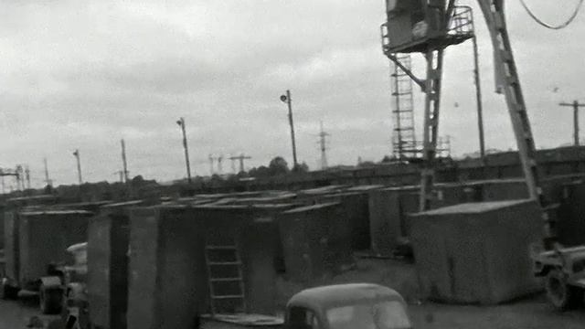 1970 год. Тюмень. Авто комбинат. Работа в речпорту