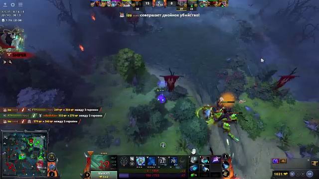Нарезки стримов на низком рейтинге в  Dota 2