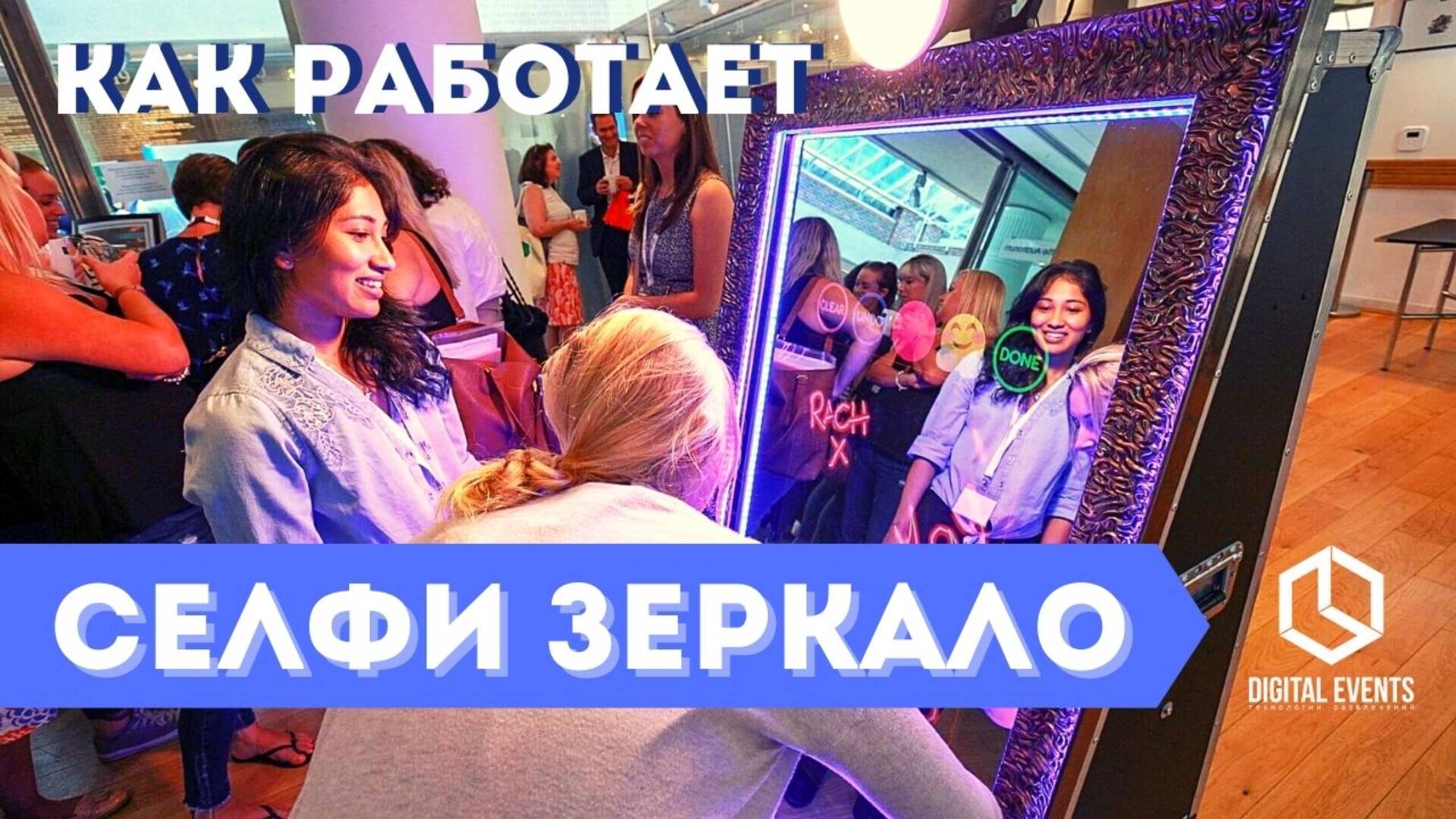 Селфи зеркало - принцип работы