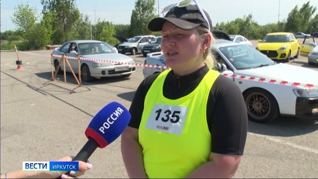 Автомобильные гонки «Ралли Спринт Иркутск» провели на дрифт-площадке в областном центре