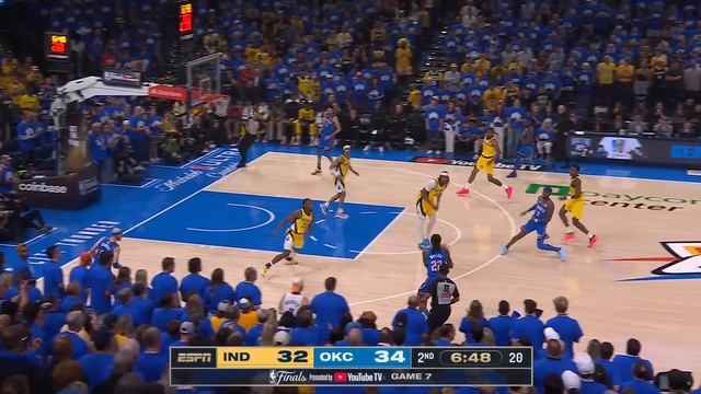 SGA's 29-PT DOUBLE-DOUBLE In Game 7 vs Pacers! | June 22, 2025