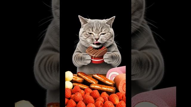 МИЛЫЕ КОТЫ КУШАЮТ ИИ