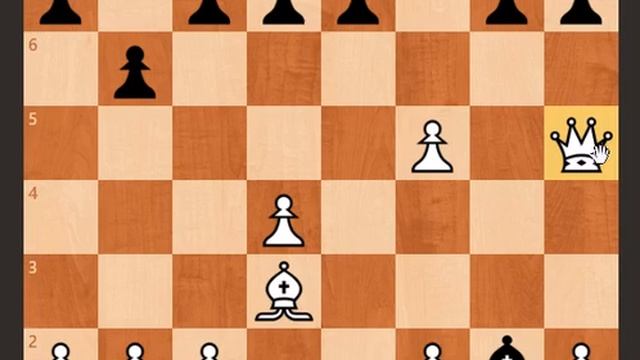 Быстрый выигрыш в шахматы_ хитрый мат на 8 ходу с жертвой ферзя