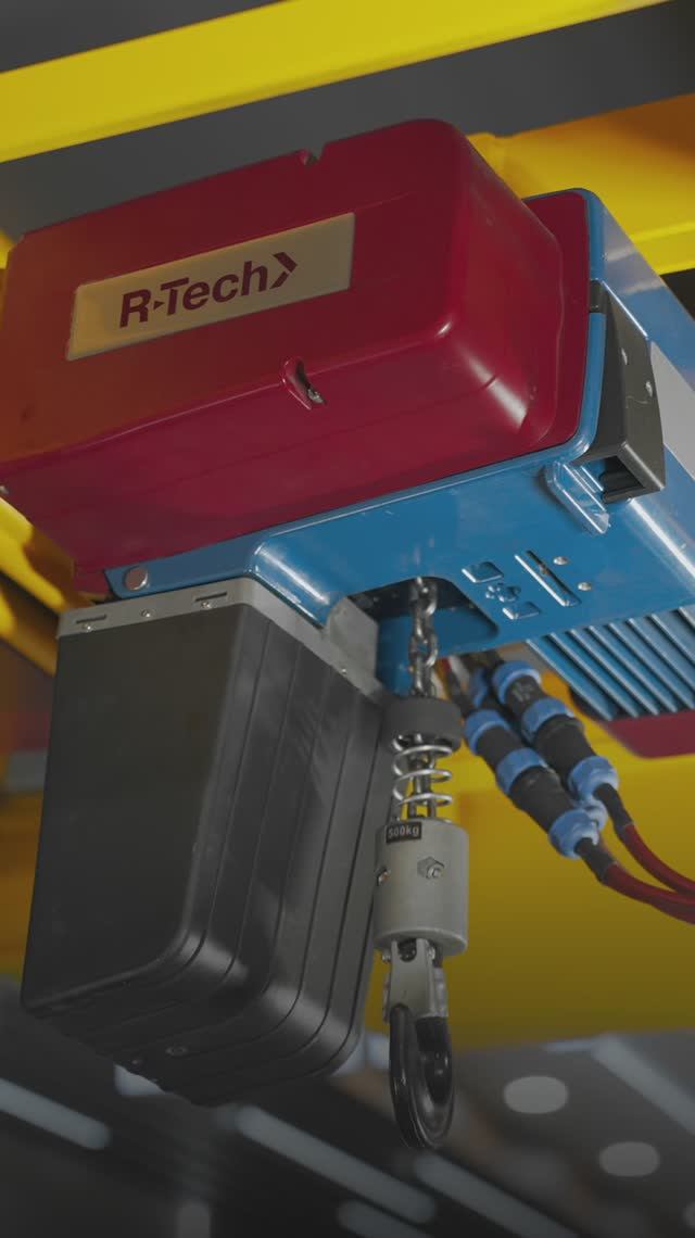 Электрические цепные двухскоростные тали R-Tech