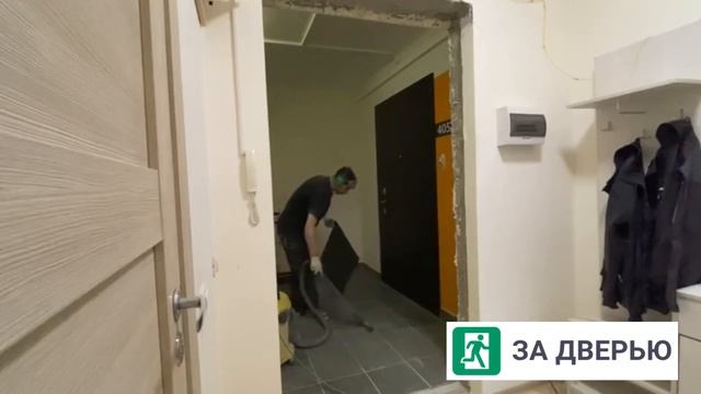 Профессиональная установка входной двери