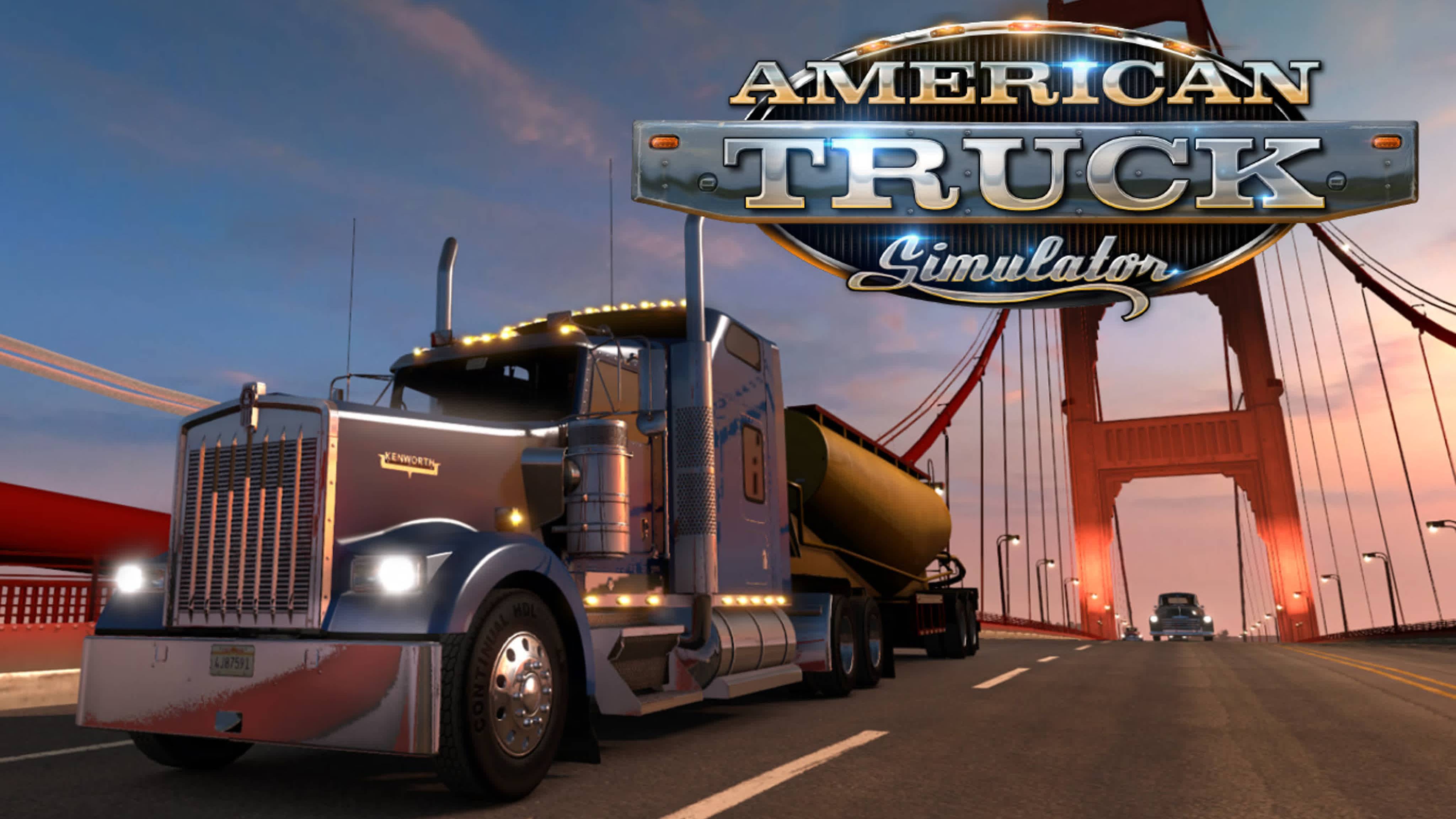 american truck simulator. Прохождение