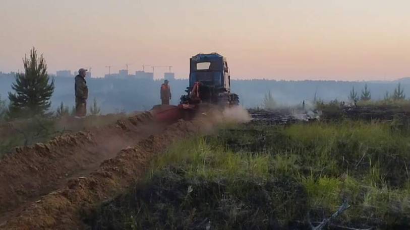 Десять лесных пожаров на площади 2,1 га ликвидировали в Бурятии