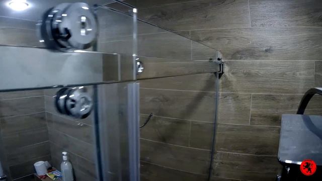 Душевая кабина из закаленного стекла с раздвижной дверью Нижний Новгород. Душевое ограждение.