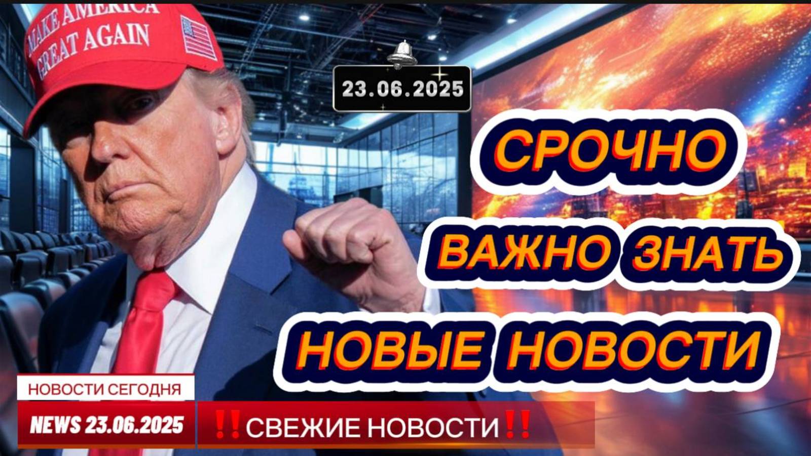 СРОЧНО ! Новости Сегодня 23.06.2025 Главные новости сегодня свежие и последние новости России и мира