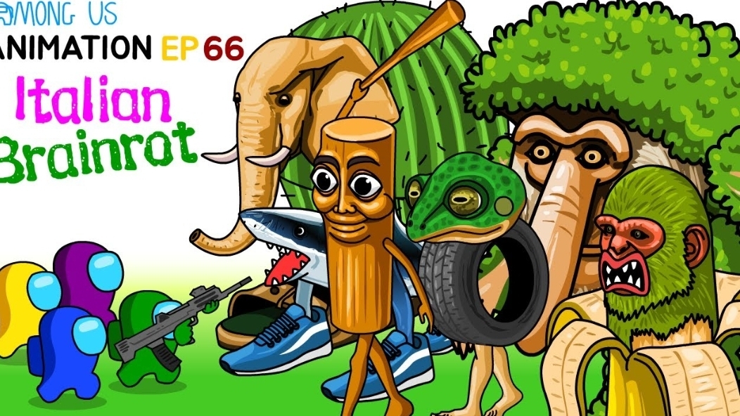 어몽어스 VS  Italian Brainrot  ANIMATION 66