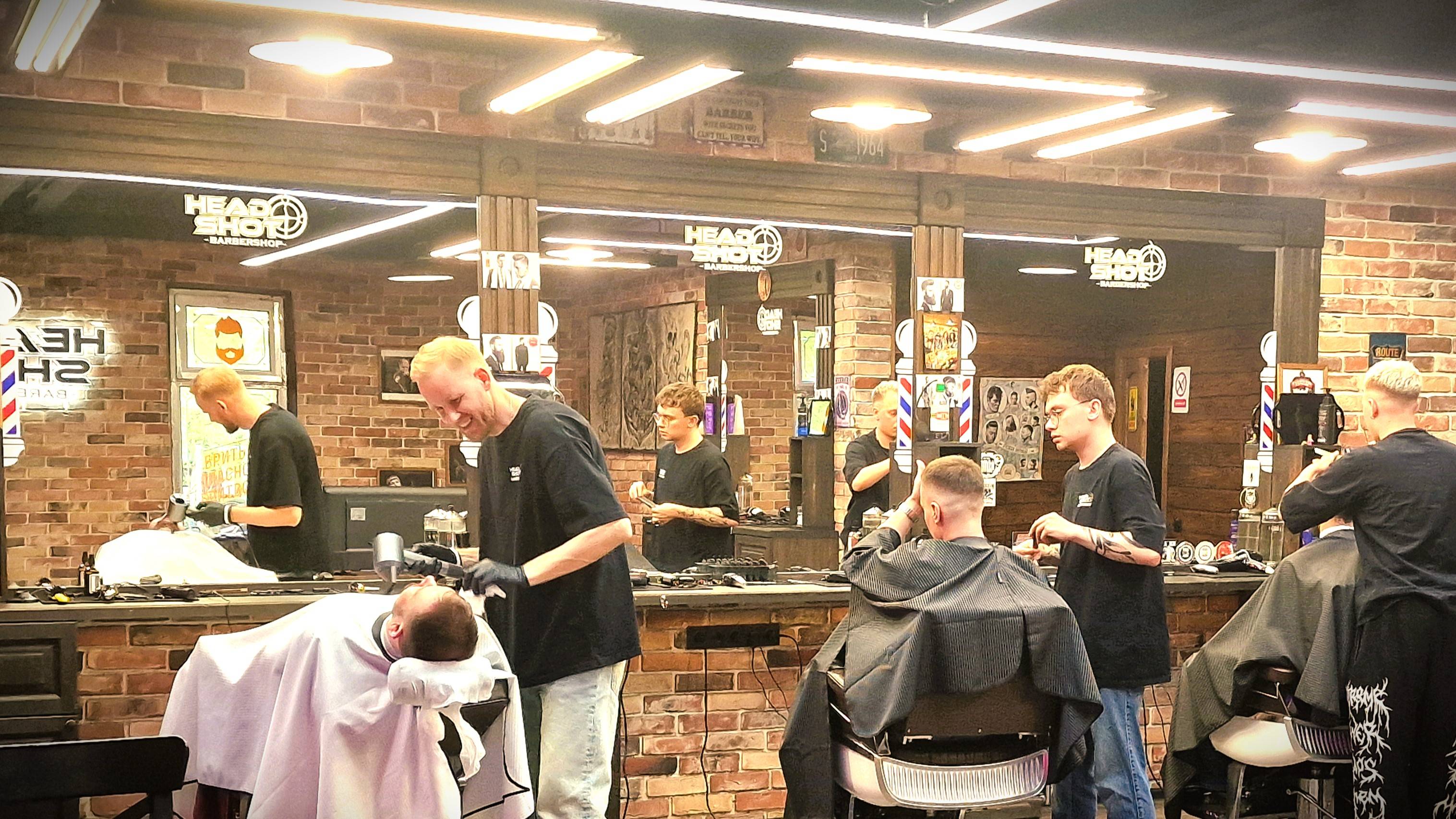HEADSHOT BARBERSHOP Moscow kuzminki