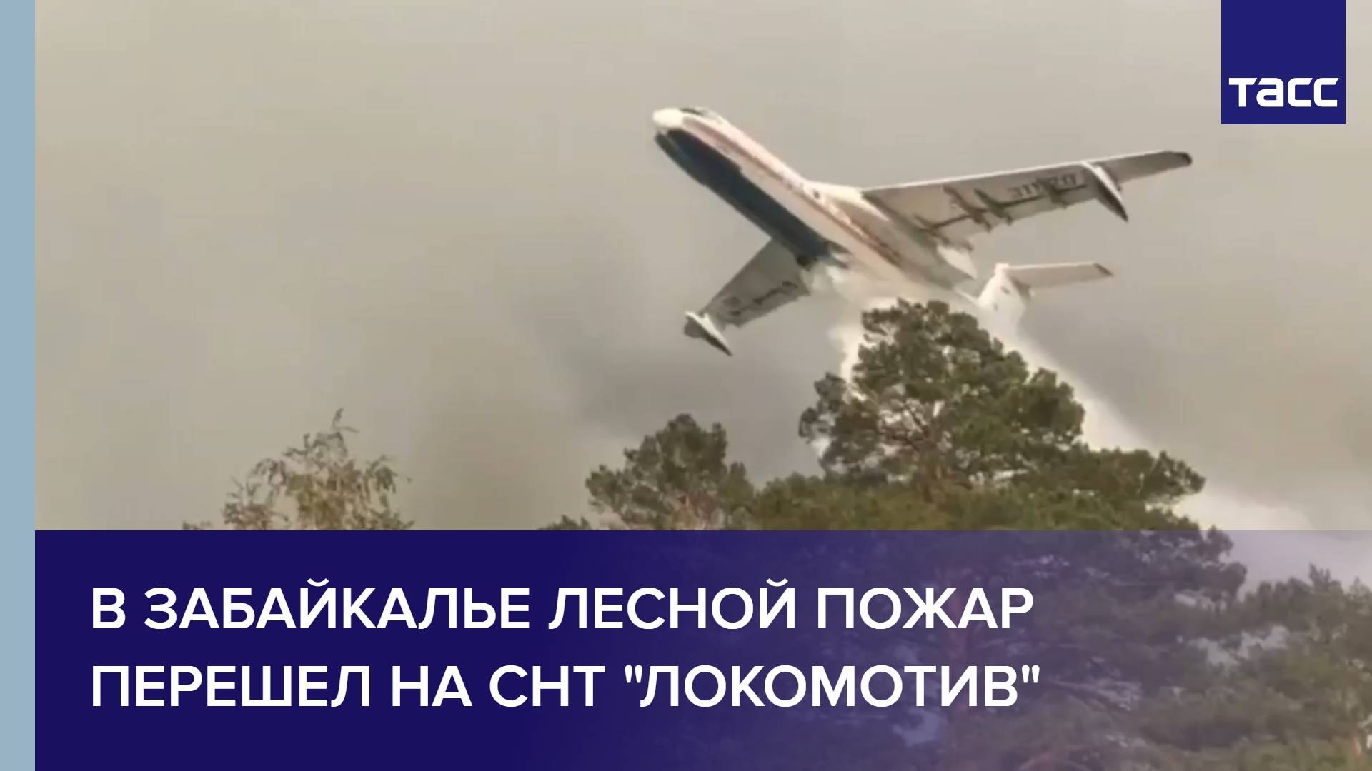 В Забайкалье лесной пожар перешел на СНТ "Локомотив"