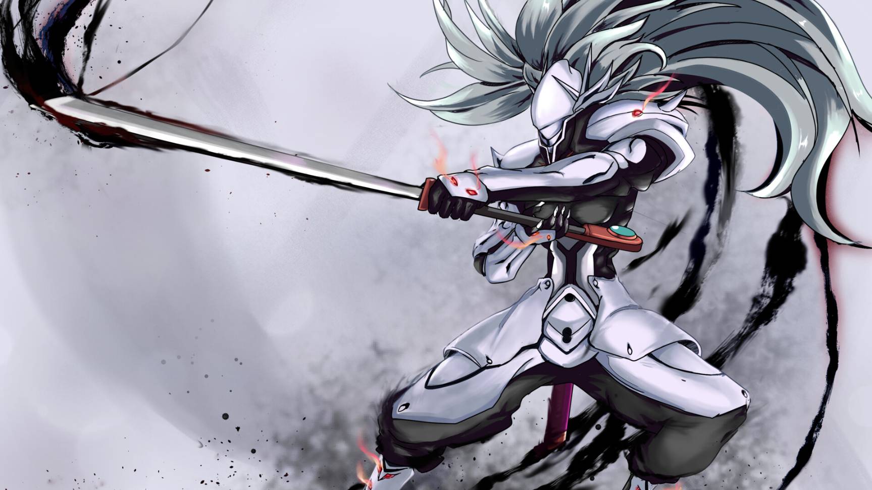 Играю в BlazBlue Entropy Effect за Hakumen | Часть 4 [6 минут геймплея]