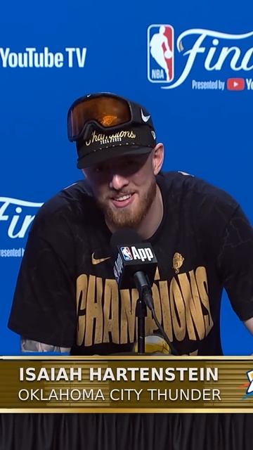 Isaiah Hartenstein didn’t know how to open champagne