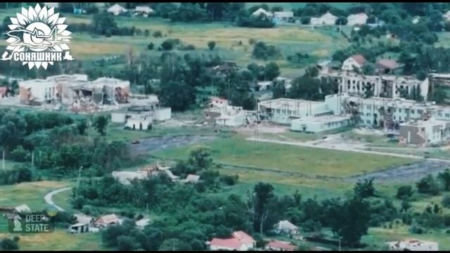 МиГ-29 ВСУ отрабатывает бомбам AASM HAMMER по зданиям в Козинке,Белгородской области.
