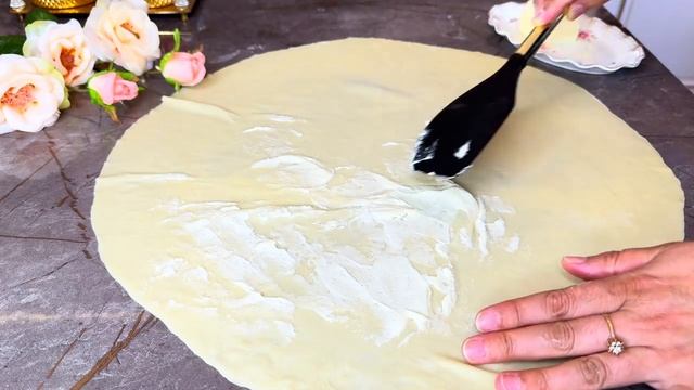 Боже Как же это Вкусно Тесто 3 стакана Замес 3 минуты Я хочу делать это каждый день Сохраните Рецепт