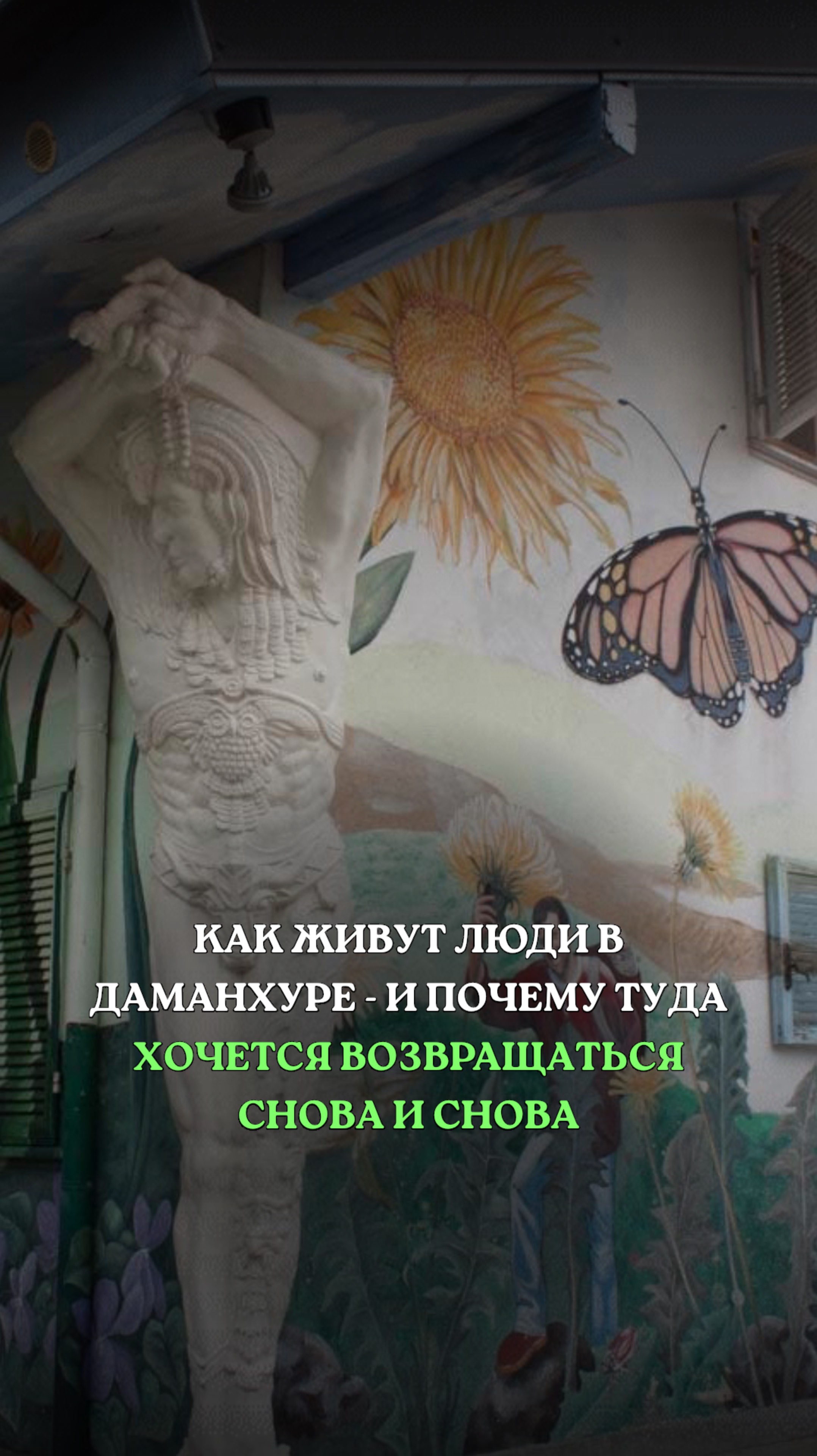 КАК ЖИВУТ ЛЮДИ В ДАМАНХУРЕ — И ПОЧЕМУ ТУДА ХОЧЕТСЯ ВОЗВРАЩАТЬСЯ СНОВА И СНОВА