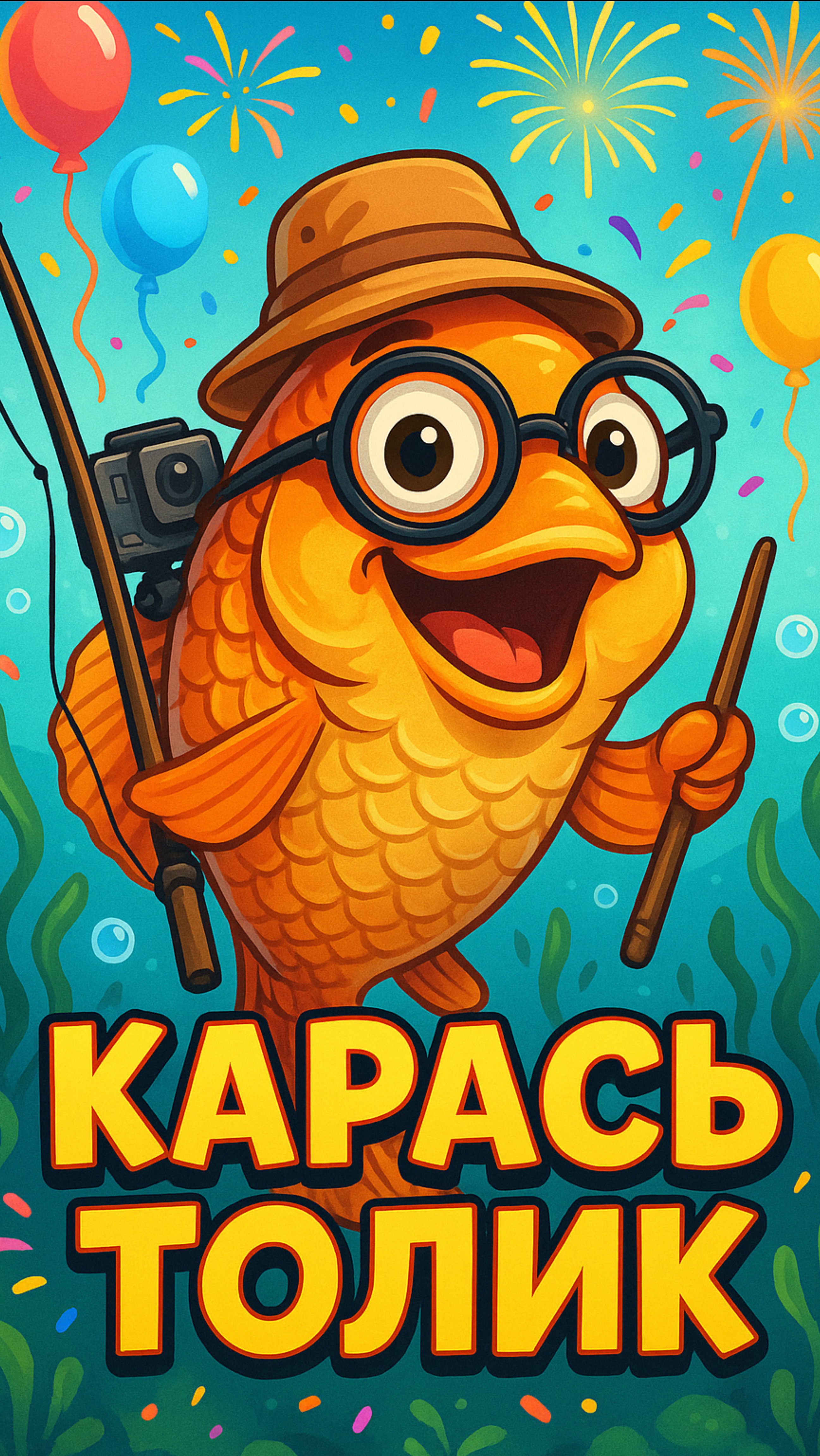 Продолжение приключений Карася «Толика» 
#топыкатегорий #юмор #карась #блогер