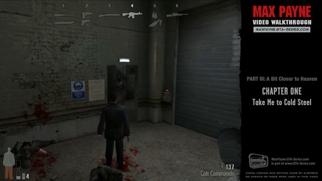 Max Payne - A Bit Closer to Heaven - Take me to Cold Steel (HD)