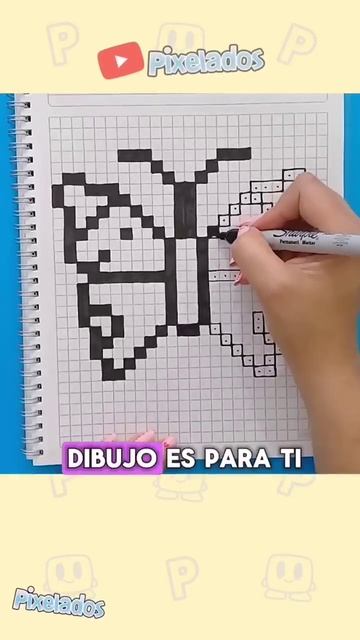 Dibujé esta mariposa por una razón muy especial… #summeronshorts - PIXELADOS