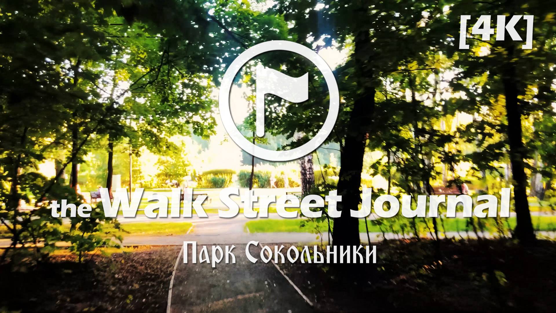 Парк Сокольники. Видеопрогулка по Москве | the Walk Street Journal 4K
