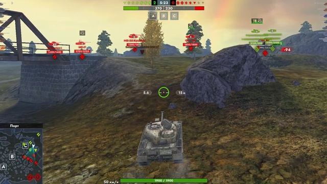 Kpz 50t, карта Порт.