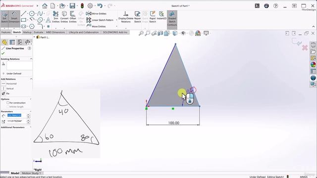 3.7 -Using angles to define our sketches